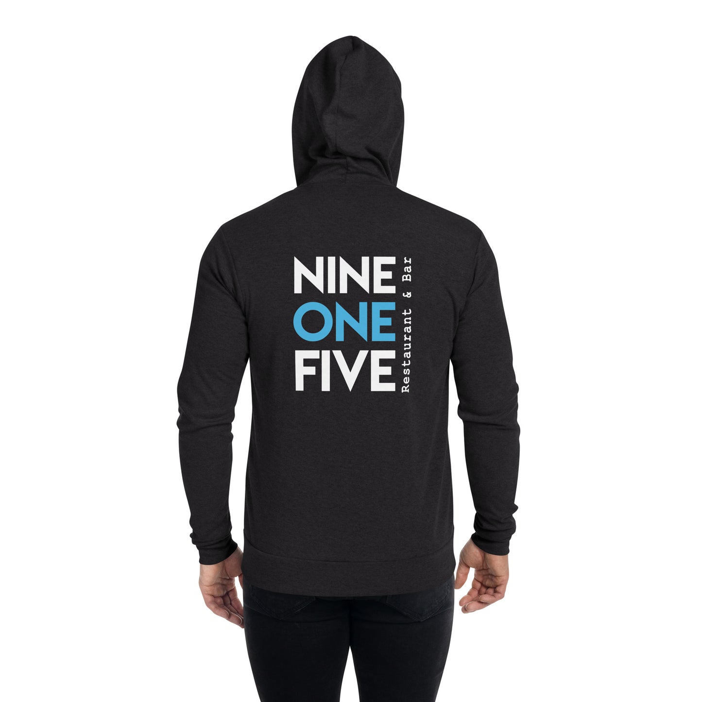 Nine One Five Unisex Zip Hoodie